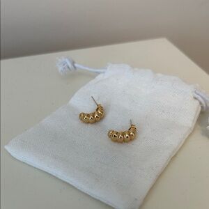 Gold Hoop Earrings